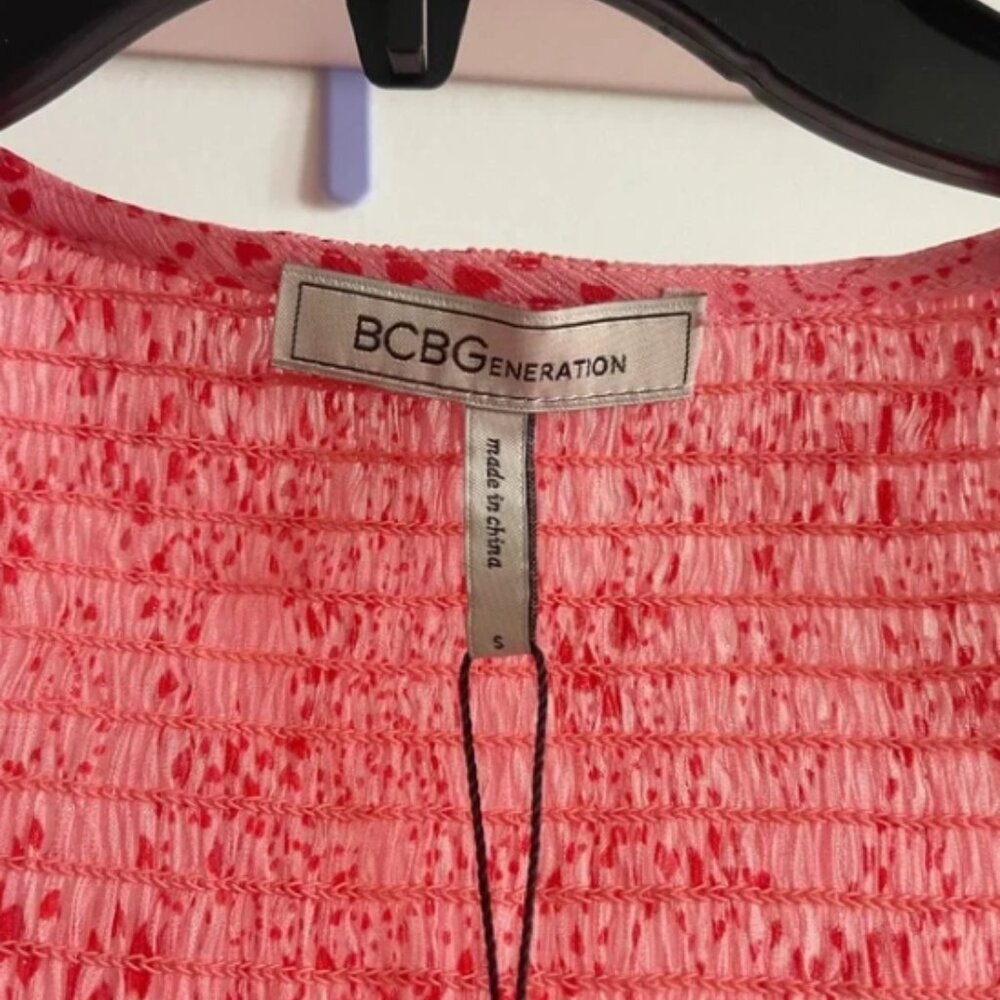 BCBGeneration Split Neck Blouse. NWT - image 8